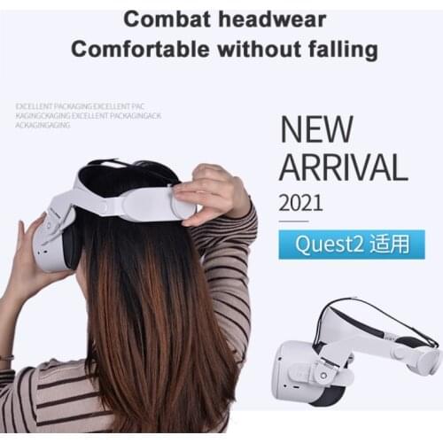 Upgrade Djustable Head Strap For Oculus Quest 2 VR Increase Supporting Forcesupport Comfort-Virtual Reality Accessorie