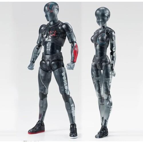 SHFiguarts BODY KUN BODY CHAN DX SET Multi-joint movable Figures 15cm PVC Action Figure Collectible Model Toy