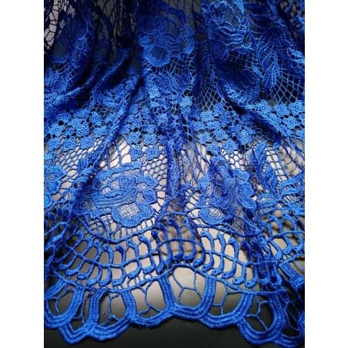 High Quality African Guipure Cord Lace Fabric ,Nigeria soluble Water Lace For dress Wedding 5yd/lot M15552