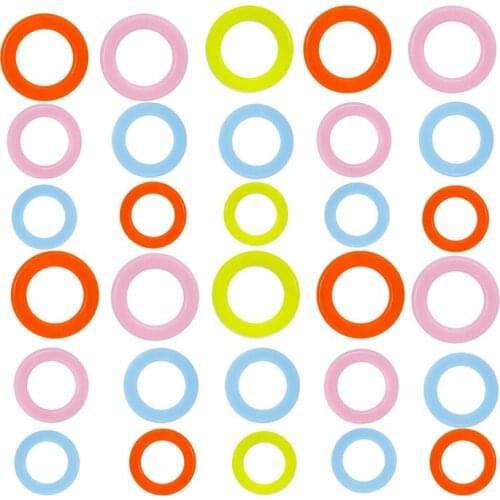 100Pcs/set Colorful Knitting Crochet Locking Stitch Marker DIY Craft Weave Tools Knitting Crochet Holder Needle Clip