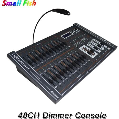 2019 New Arrival 48CH Dimmer Console 48 Channels DMX512 Controller Professional Stage DJ Disco Lighting Equipments Free Shipping