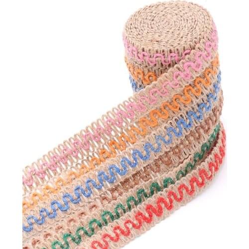 3M natural hemp rope hand-woven hemp rope wedding party / gift packaging DIY vase decoration Christmas Halloween party decoratio