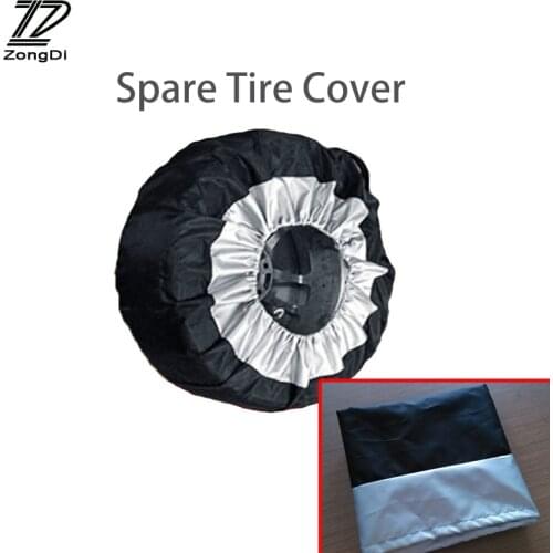 ZD 1X Car Spare tire cover Dustproof and Rainproof For Mazda 3 6 cx-5 Renault megane duster Subaru forester impreza accessories