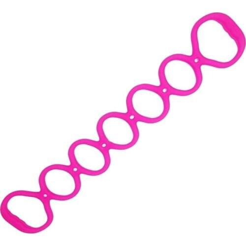 7 Ring Stretch Exercise Band,Resistance Bands,Yoga Stretching Arm Shoulders Foot,Fitness Home Gym