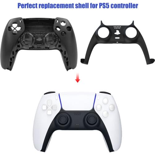 Controller Handle Shell for PS5 Gamepad Decorative Strip Case Protection Cover Faceplate Replacement Skin Game Accessories