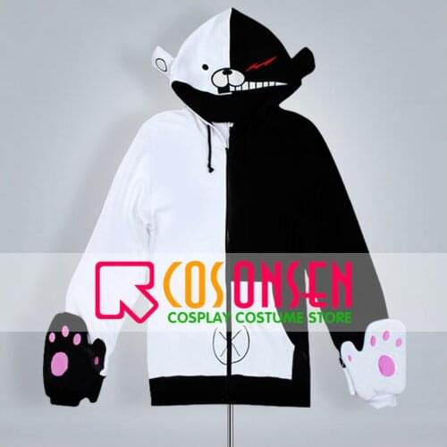 COSPLAYONSEN Dangan Ronpa Monobear Monokuma Cosplay Costume Handmade High Quality