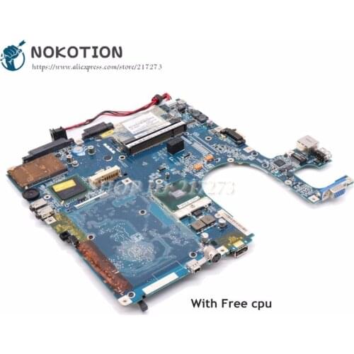 NOKOTION For Toshiba Satellite A135 Laptop Motherboard K000045820 IAKAA LA-3401P Main Board DDR2 945GM Free cpu