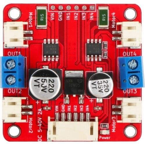 L298N Motor Drive Board Module PH2.0 Interface