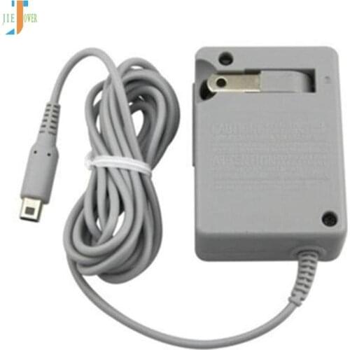100pcs/lot US 2-Pin Plug New Wall Charger AC Adapter for Nintendo NDSI /2DS/3DS /3DSXL/ NEW 3DS /NEW
