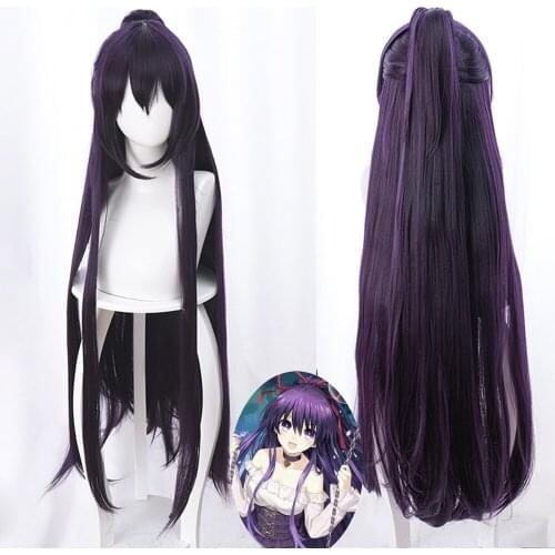 Anime Date A Live Cosplay Wigs Yatogami Tohka Cosplay Heat Resistant Synthetic Wig Halloween Carnival Party+ Free Wig Cap 100cm