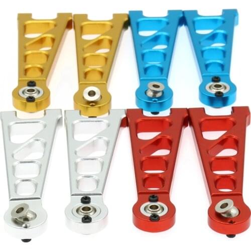 RCAWD Alloy Front Upper Suspension Arm Rc Hobby Model Car 1/10 Himoto Buggy Desertbuggy Rally E10Xb E10Xbl E10Db E10Dbl E10Sc