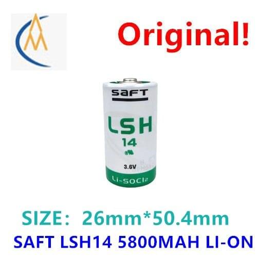 Saft LSH14 ventilator PLC industrial control CNC machine tool controller No. 2 C type 3.6V lithium battery without pin