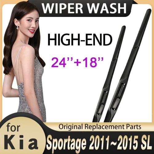 Car Wiper Blade for Kia Sportage 2011 2012 2013 2014 2015 SL Front Windshield Windscreen Wipers Car Accessories Goods