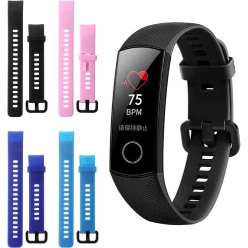 Silicone Wrist Strap Watch Band For Huawei Honor Band 4 Standard Version Smart Watch