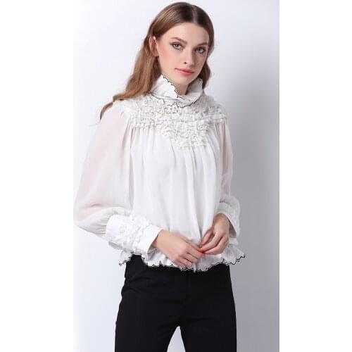 Sipaiya Black And White Blouses