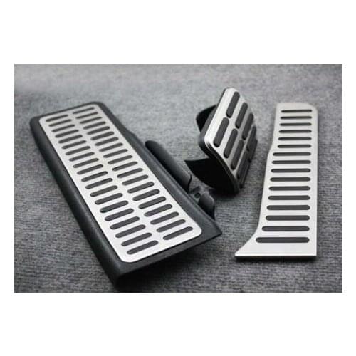 Fuel Brake Foot Rest AT Pedals For VW GOLF 5 6 MK5 MK6 JETTA 5 EOS Scirocco