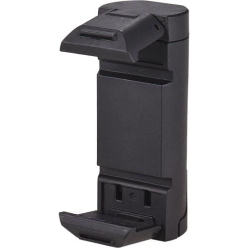 Universal Smartphone Clamp Clip Holder Bracket Tripod Mount Adapter 360 Degree 1/4"Screw Hole for iPhone Samsung Huawei Xiaomi