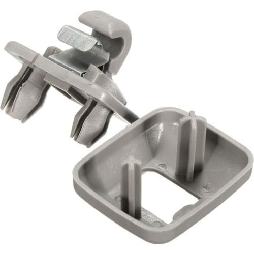 1Pc Car Interior Grey Sun Visor Clip Hook Mount For A1 A4 Q5 A5 A3 Q3 S6R8