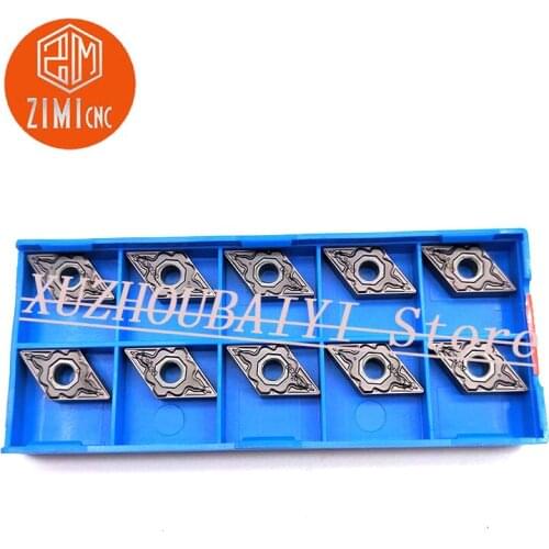 10pcs DNMG110408-HM/DNMG110404-HMcarbide inserts 100% original turning sharpened indexable inserts CNC lathe cutting tools