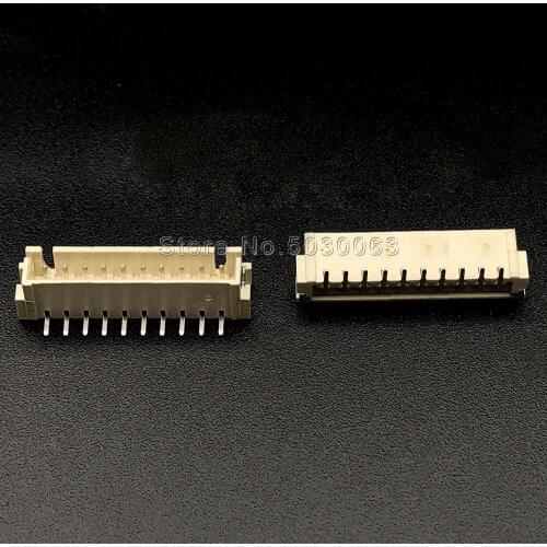 25pcs XH 2.54mm 10p 10pin Pitch XH2.54 Vertical SMD Male Box Header Wafer Wire Connector Terminal Kit/Housing/Pin Header JST TJC
