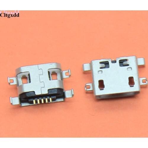 3 5 10 PCS Micro USB Connector 5pin heavy plate B type no side Female Jack For Mobile Mini USB repair mobile tablet Tail plug