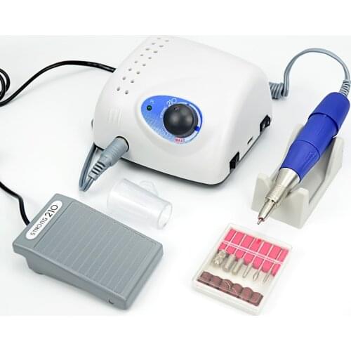 45000RPM 2019 New Arrival 65W Strong 210 PLUS 105L Brushless Nail Drills Manicure Machine Pedicure Electric File Bits