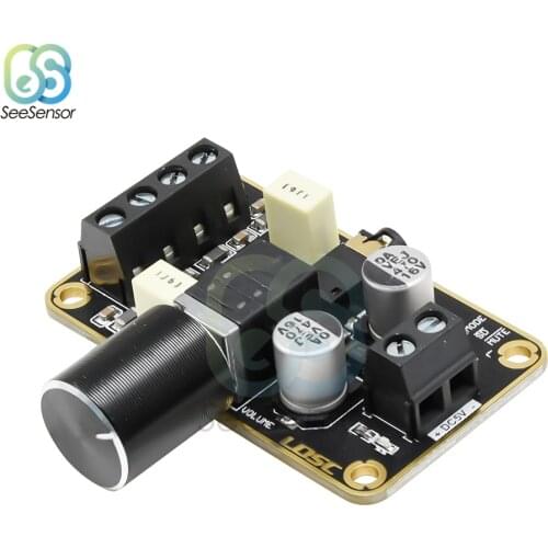 5Wx2 Stereo Dual Channel Digital Amplifier Board PAM8406 Audio Amplifier Module 5V Class D Amplifier 5W+5W