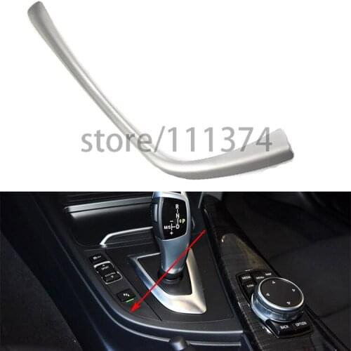 Nulla Gear Shift Stalls Box Cover Trim Decorative Frame For BMW 3 Series F30 320i 328i Sticker Car Styling Accessories ABS 1pcs