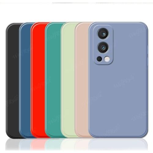 For Cover Oneplus Nord 2 5G Case For Oneplus Nord 2 5G Capas Phone Bumper TPU Shockproof Soft Cover For Oneplus Nord 2 5G Fundas