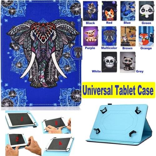 Funda tablet 10.1 Universal Case Tablet case Folio Cover Protective Stand for Touchscreen Tablet Xiaomi Lenovo Huawei Asus Apple