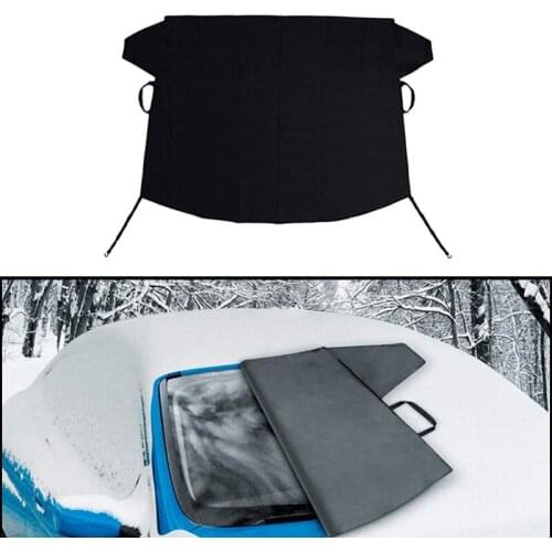 M/L Car Oxford Cloth Windshield Snow Ice Cover Auto Windscreen Sunshade Anti Frost Dust Waterproof Cover Car Outdoor Protection