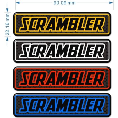 Emblem Badge Logo For DUCATI scrambler Tank Pad Stickers Decal Protector Fairing Motorcycle Accessories 2013 2014 2016 2019 2020