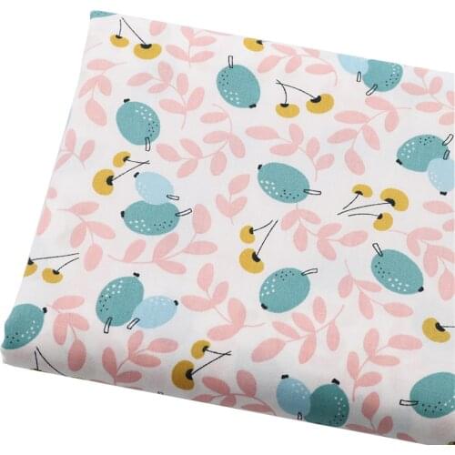 Cotton Fabrics For Making Girls' Dresses Pillows Blankets Cushions Baby Clothes DIY Material Sewing Cloth By Meter