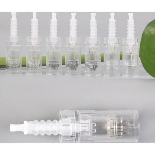 Bayonet Cartridge Needle Replacement Dr.pen E30 N2 M7 M5 A1 A6 Needles For Derma Pen Microneedling 9 12 24 36 42pins Nano Round