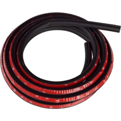 14 * 12mm D Type 3M Adhesive Car Rubber Seal Sound Insulation Car Door Sealing Strip Weatherstrip Edge Trim Noise Insulation