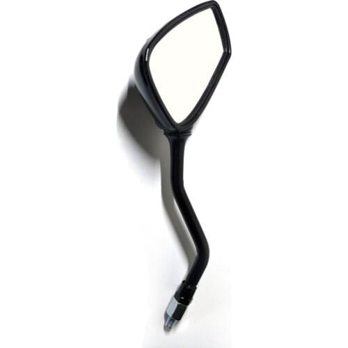 Left Right Universal Motorcycle Chrome Skeleton Skull Style Hand Claw Side Rear View Mirrors 10mm Easy To Install