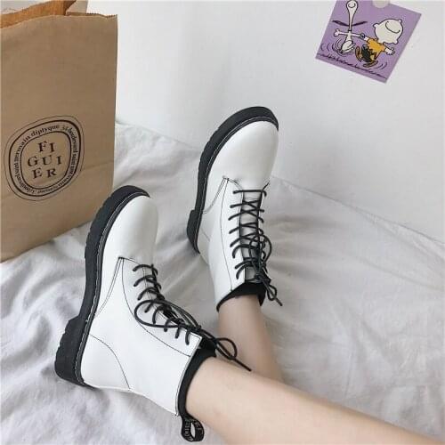 2021 summer new Martin boots female British style thin section wild thin shoes ins tide spring and autumn