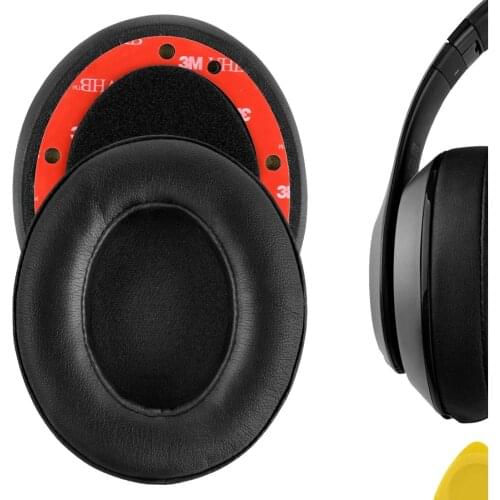 QuickFit Protein Leather Replacement Ear Pads for B Studio 2 Headphones Earpads, Headset Ear Cushion Repair Parts