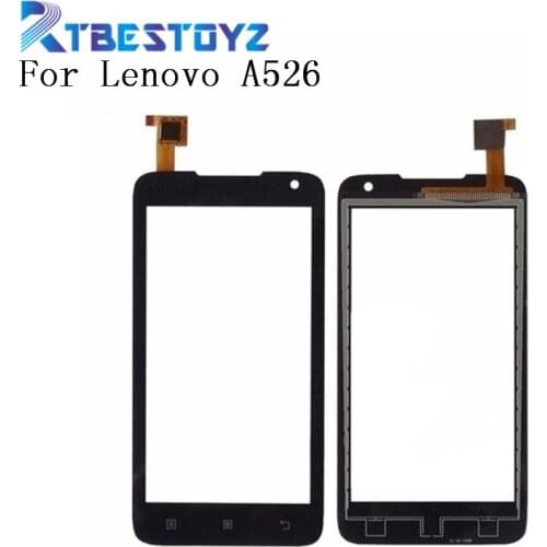 RTBESTOYZ 4.5" For Lenovo A526 526 Touch Screen Panel Digitizer Front Glass Lens Sensor Touchscreen