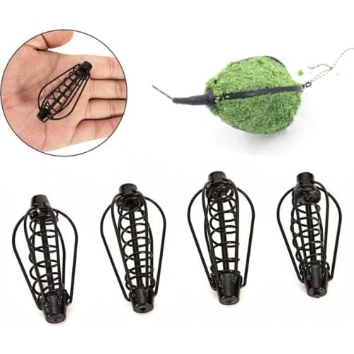 Fishing Bait Cage 15g/20g/25g/30g With Lead Thrower Carp Fishing Bair Catfish Feeder Fishing Tackle Fishing 2021