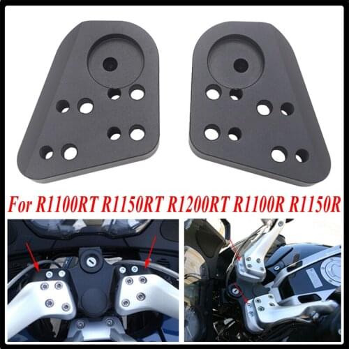 Silver Handlebar Riser For BMW R1200RT 2005 2006 2007 2008 2009 2000 2010 2012 2013 R1100RT R1150RT Motorcycle Accessories Parts