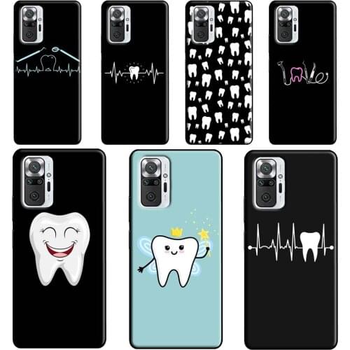 Dentist Dental Teeth Tooth Doctor For Xiaomi Redmi Note 8 9 Pro Note 10 Pro 8T 9S Case Cover For Redmi 9T 9A 9C 7A 8A K40