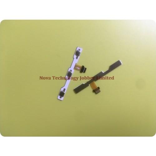 Wyieno 10Pcs/Lot V9 Play Power Button Ribbon For Huawei For Honor 6C Pro Switch on/off Flex Cable Repair Parts