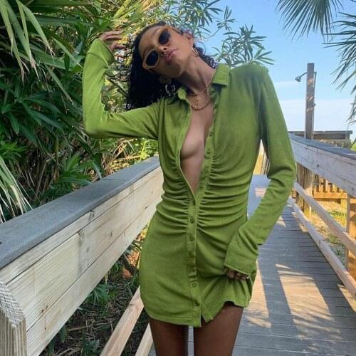 XINGOLD Green Summer Dresses