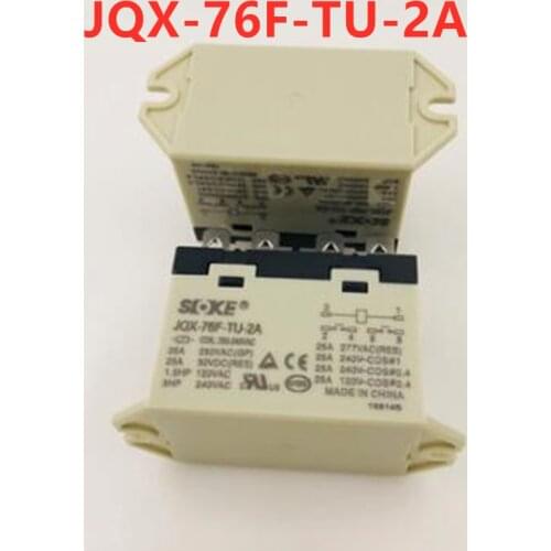 5pcs Relay JQX-76F-TU-2A 200-240VAC two sets of normally open 6 feet 25A250VAC
