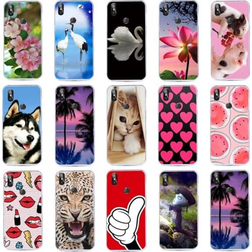 J&R TPU Case For BQ 5730L Magic C Soft Silicone Case For BQ 5730L Magic C Colorful Printing Cover Coque Funda