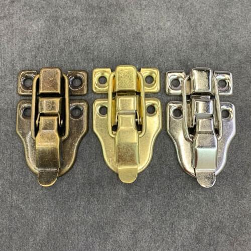 1pc High Quality Large Heavy Duty Trunk Toggle Catch Jewelry Chest Wooden Wine Box Case Suitcase Hasp Latch Lock 39x63mm 3 color