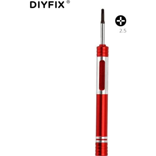 DIYFIX 2.5mm Phillips Precision Screwdriver Cross Head for iPhone Logic Board Blossom Core Screw Opening Repair Tool Hand Tool
