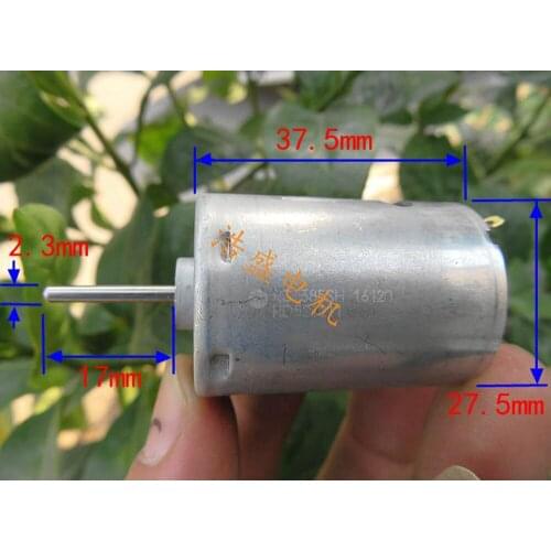 DC 24V Motor 385 Mabuchi 385SH16120 High-speed DC Motor Hair Dryer Motor Carbon Brush Motor