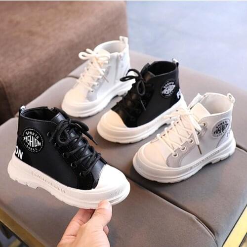 Running Children Shoes for Kids Sneakers Boys Casual Shoes Girls Sneakers Sport Trainer Footwear Short Fashion Martin Boots